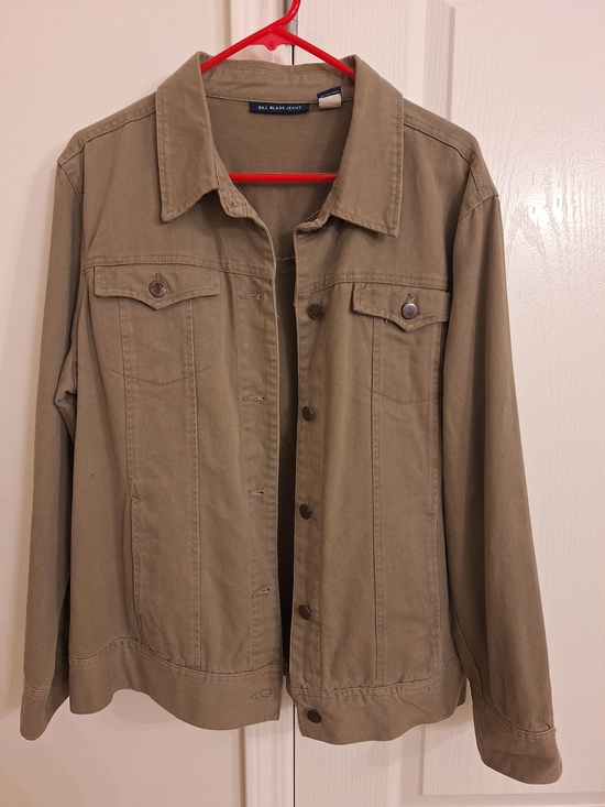 bill blass Jackets & Blazers - Bill Blass Woman's Jean Jacket in Khaki